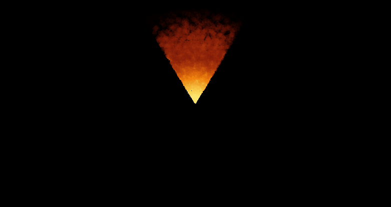 Fire Effect with Color, Opacity, and Scale Changes